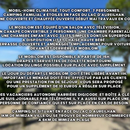 Mobil-home Climatisé Avec Piscine